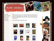 Tablet Screenshot of katewaters.com